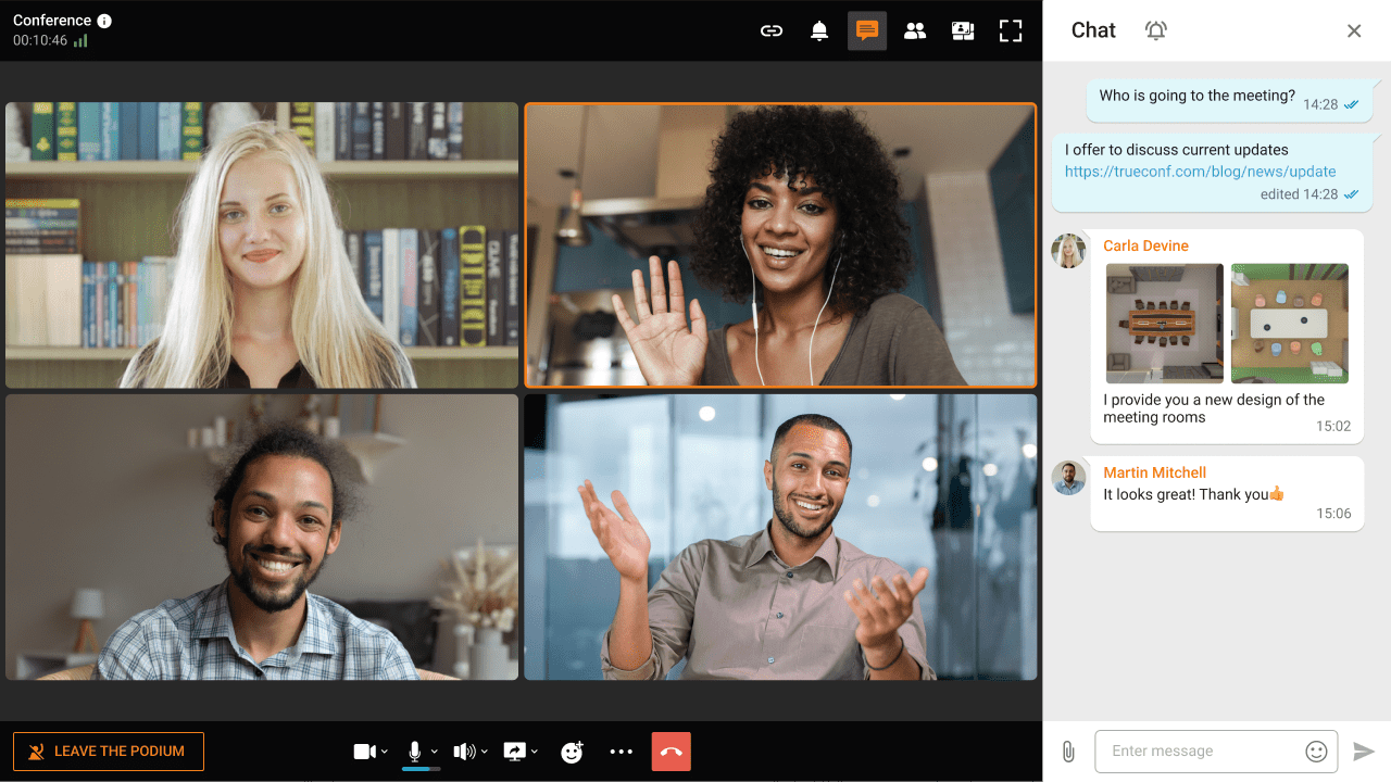 Secure Team Messenger TrueConf Server 5.5.4 Secure Team Messenger TrueConf Server 5.5.4